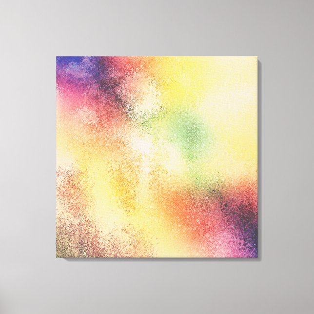 gefrorene Farben 0002 Leinwanddruck (Vorderseite)