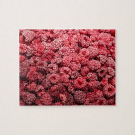 Gefrorene Himbeeren zackig