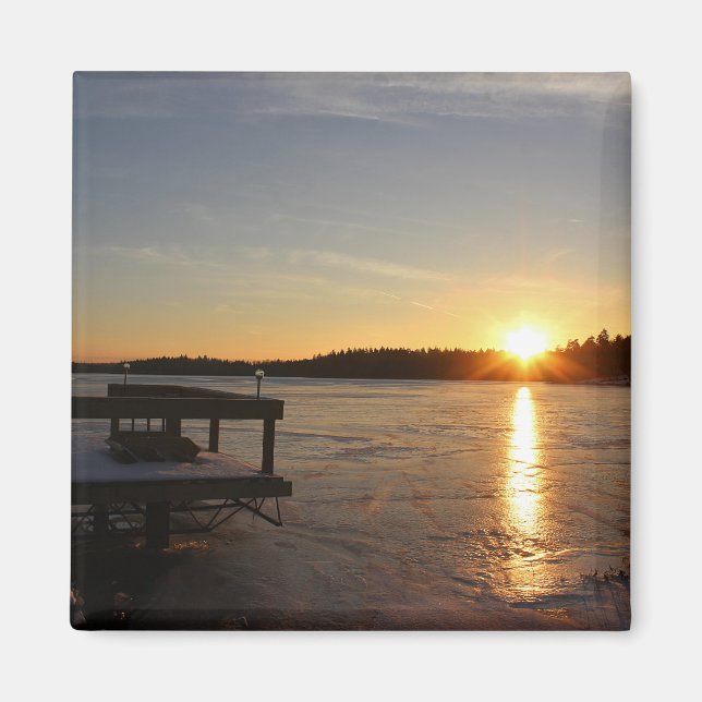 Gefrorene Reflexion Magnet (Vorne)