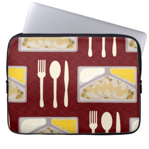 Gefrorener Abendessen-Muster-Laptop-Kasten Laptopschutzhülle