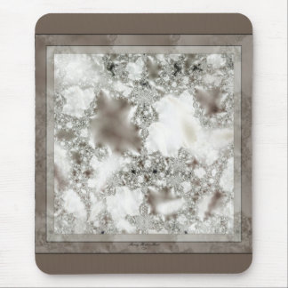 Gefrorener Glitz Mousepad