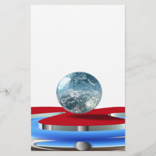 gefrorener Globus Flyer