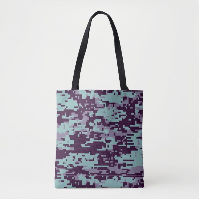 Gefrorenes Digital-Tarnmuster Tasche (Vorderseite)