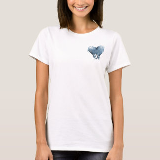 Gefrorenes Herz (weiß) T-Shirt