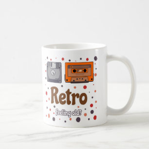 Gefühl Alte Retro-Tasse Kaffeetasse