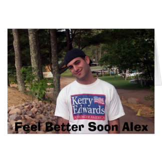 Gefühl-bessere Alex-Karte