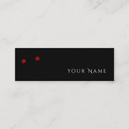 GEFÜHL BITEY Funny Vampire Personal Calling Card Telefonnummerkarte