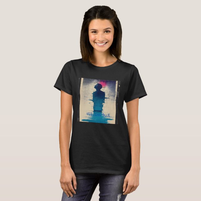 Gefühl Blue - Limited Edition (1) T-Shirt (Vorne ganz)