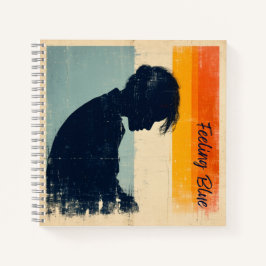 Gefühl Blue - Limited Edition (3)Spiral Notebook Notizbuch