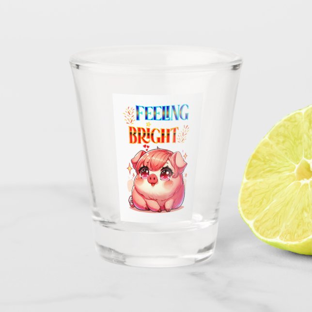 Gefühl Bright Schnapsglas (Vorderseite)