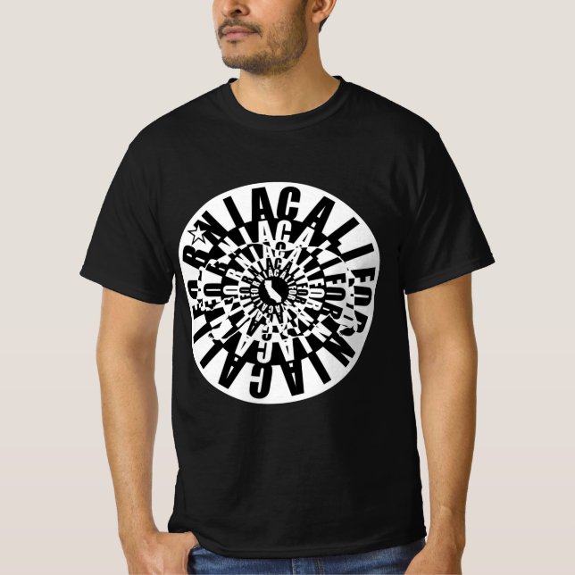 Gefühl Cali-For-Nia  T-Shirt (Vorderseite)