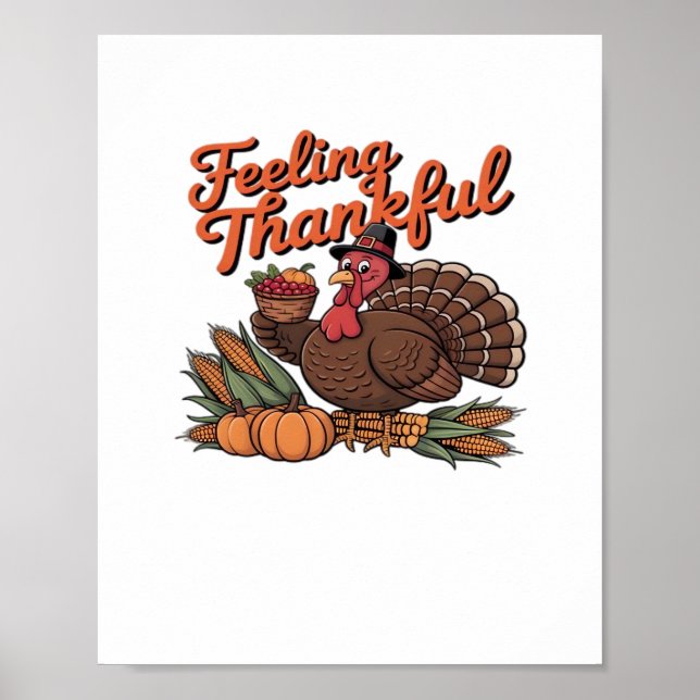 Gefühl dankbar Classic T - Shirt Poster (Vorne)