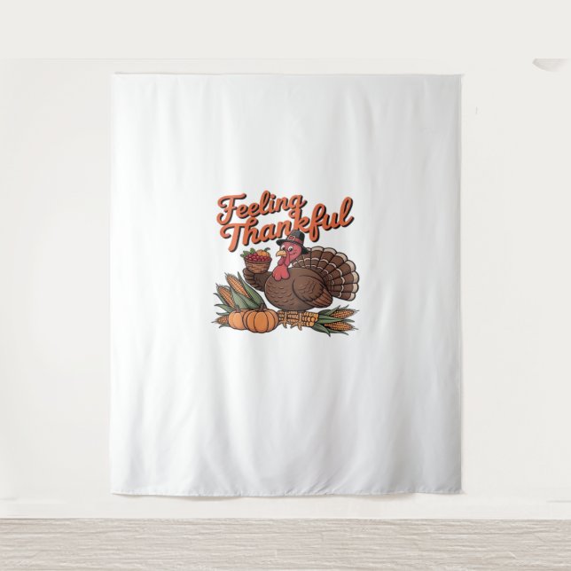 Gefühl dankbar Classic T - Shirt Wandteppich (Vorderseite)