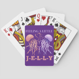 GEFÜHL Ein KLEINES JELLY lustiges Valentingeschenk Spielkarten