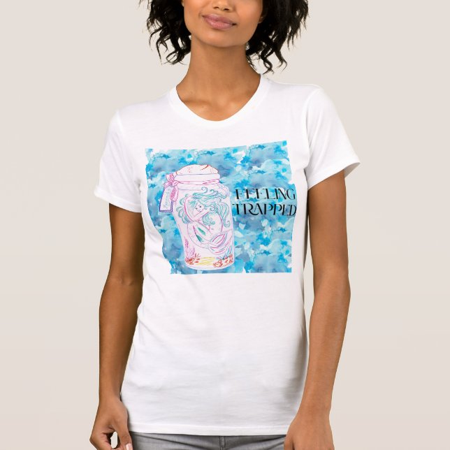 Gefühl gefangen T-Shirt (Vorderseite)