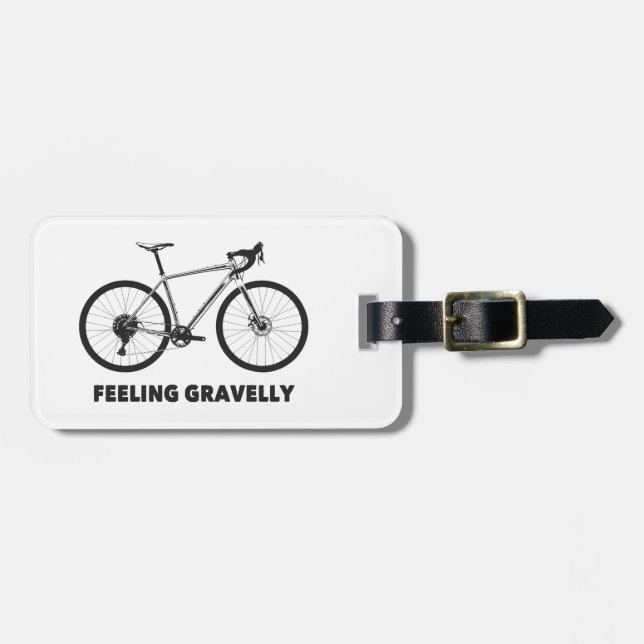 Gefühl Gravelly Cycling Gepäckanhänger (Vorderseite horizontal)