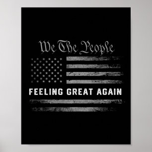 Gefühl Great Again Trump 2024 Poster