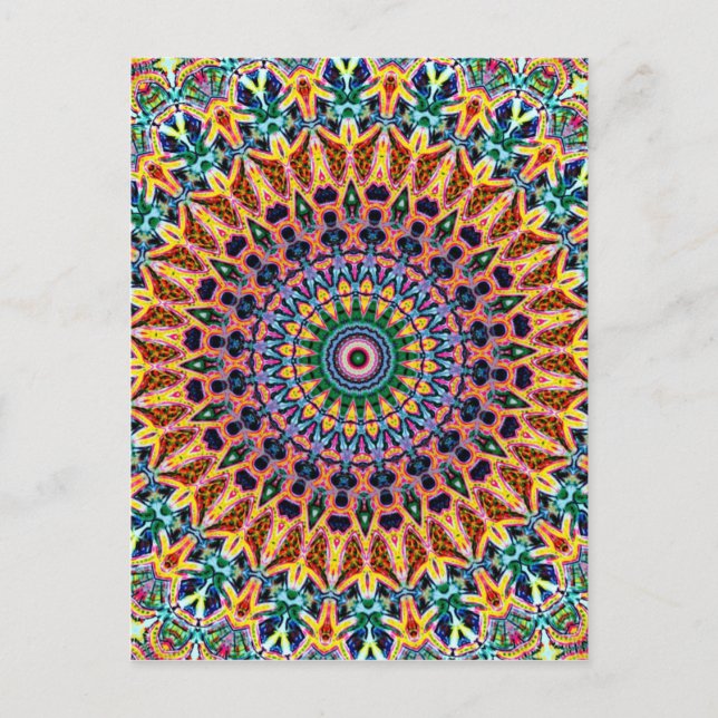Gefühl Groovy Postkarte (Vorderseite)