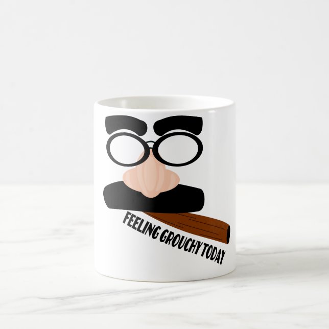 Gefühl Grouchy? Kaffeetasse (Mittel)