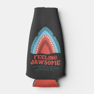 Gefühl Jawsome Shark Funny Summer Puns Flaschenkühler