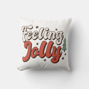 Gefühl Jolly Retro Christmas Kissen