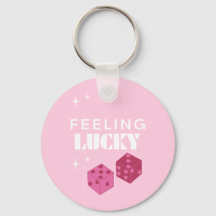 Gefühl Lucky, Lucky Girl, glücklichstes Mädchen, P Schlüsselanhänger