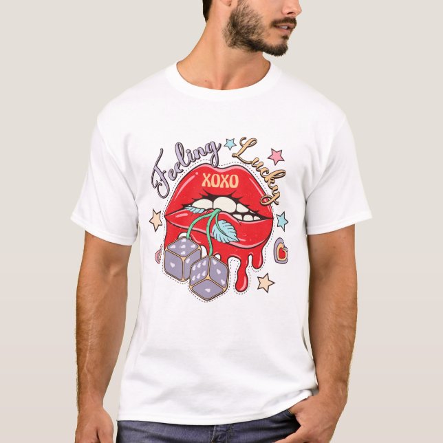 Gefühl Lucky T-Shirt (Vorderseite)