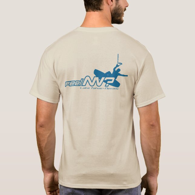Gefühl Nanovolt? (TM) Wakeboarder T-Shirt (Rückseite)
