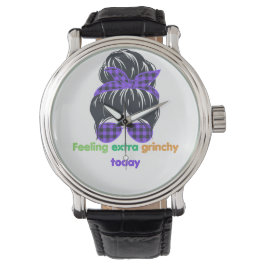 Gefühl noch grinchig armbanduhr