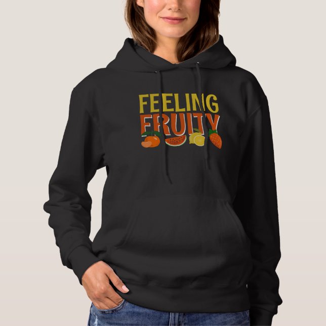 Gefühl Obst 1 Hoodie (Vorderseite)