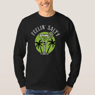 Gefühl Salty Cinco De Mayo Margarita Beach Vacati T-Shirt