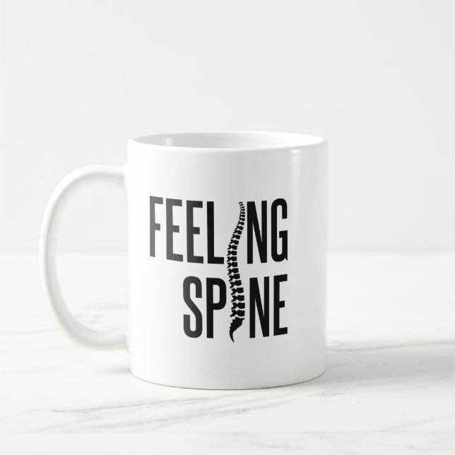 Gefühl Spine Chiropraktiker Kaffeetasse (Links)