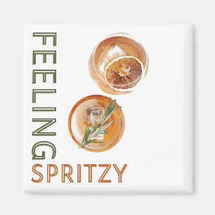 Gefühl Spritzy Orange Cocktail Magnet