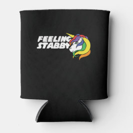 Gefühl Stabby Unicorn Dosenkühler