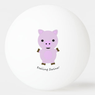 Gefühl Swine Pig Tischtennisball