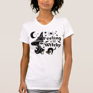 Gefühl Witchy lustige Halloween-Hexe T-Shirt