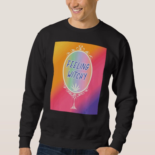 Gefühl Witchy Wicca Sweatshirt (Vorderseite)