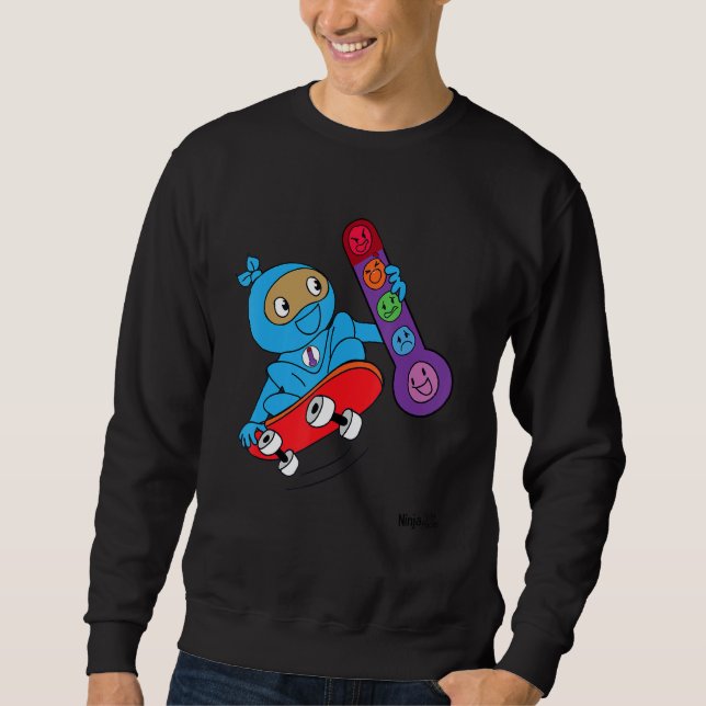 Gefühle Ninja Sweatshirt (Vorderseite)