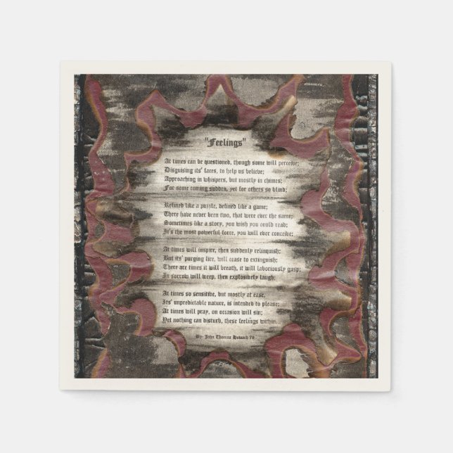 Gefühle Serviette (Vorderseite)