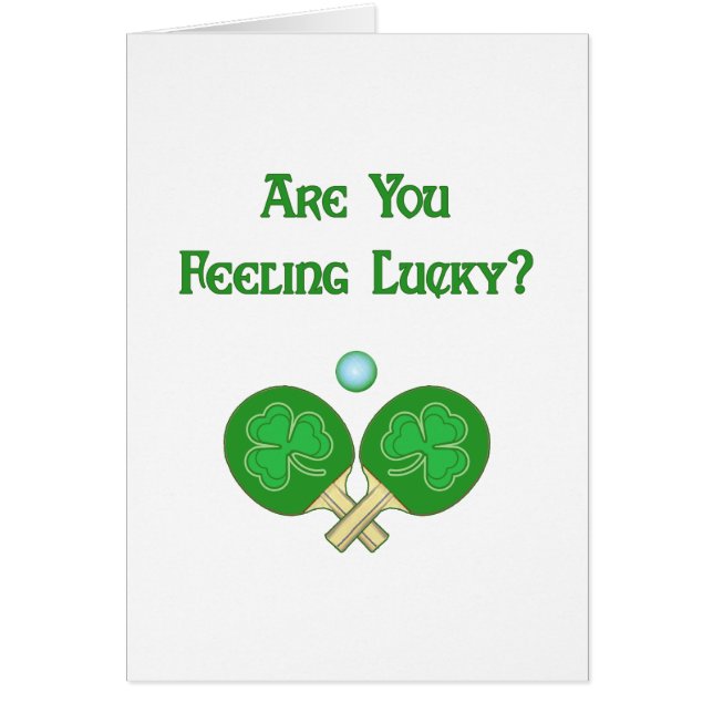 Gefühlglücklicher Ping Pong (Vorne)