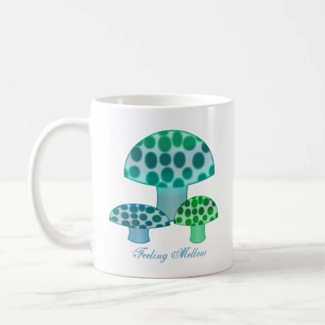 Gefühls-ausgereifte Pilz-Tasse Kaffeetasse (Links)