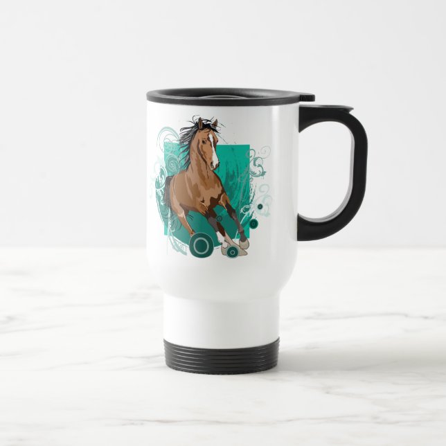 Gefühls-Frisky 5 Reise-Tasse Reisebecher (Rechts)