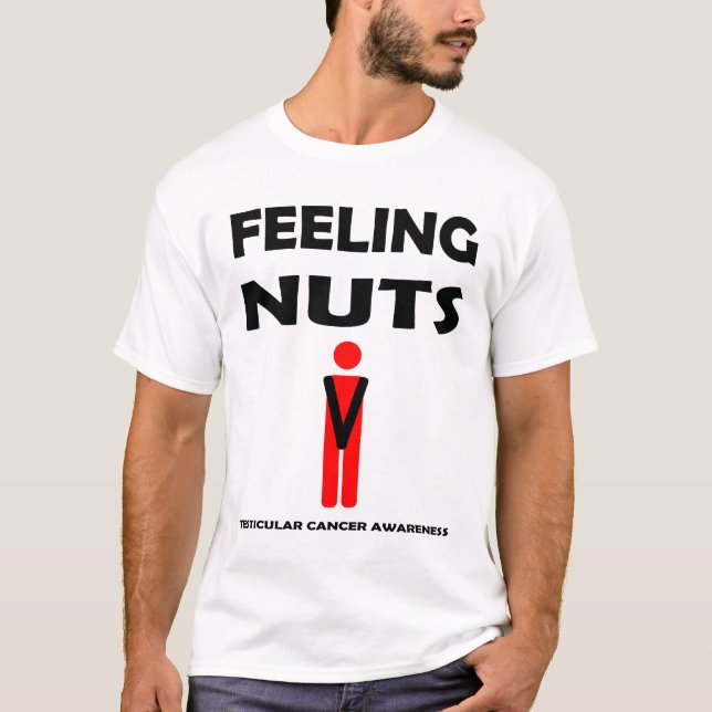 Gefühls-Nuss-Herausforderung T-Shirt (Vorderseite)
