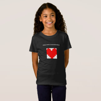 Gefüllt mit Entschlossenheit-Herz-Fan-Kunst-Shirt T-Shirt