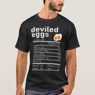 Gefüllte Eier Nährwertangaben Thanksgiving Christm T-Shirt