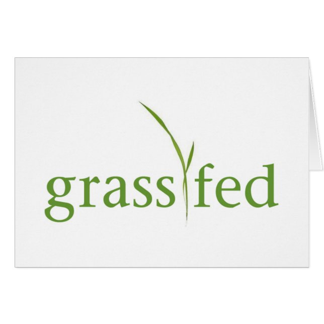 Gefüttert Gras (Vorderseite (Horizontal))