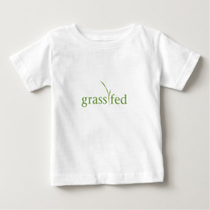 Gefüttert Gras Baby T-shirt
