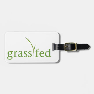 Gefüttert Gras Gepäckanhänger