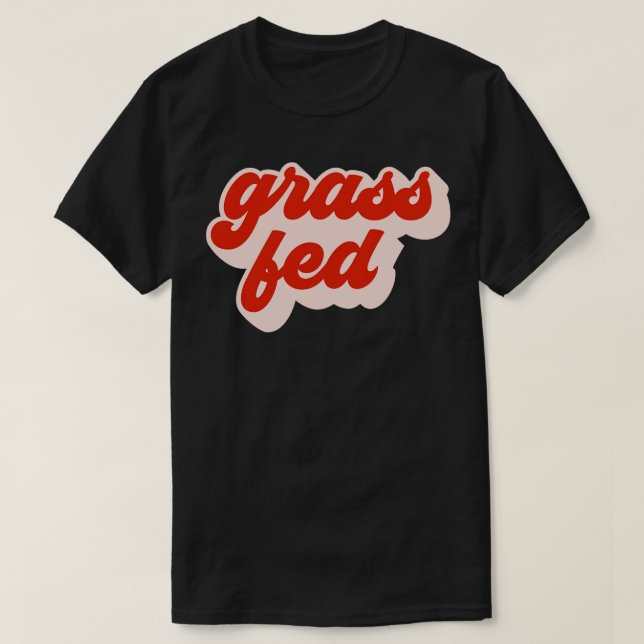 Gefüttert Gras T-Shirt (Design vorne)
