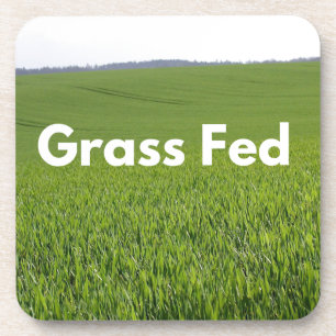 Gefüttert Gras Untersetzer